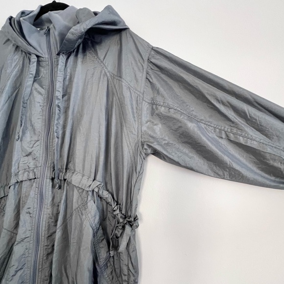 DAILY PRACTICE BY ANTHROPOLOGIE LIGHTWEIGHT DRAWSTRING LONG JACKET - Large - Picture 9 of 10